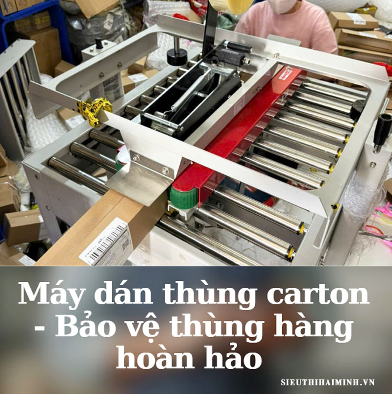 Máy đóng gói giúp bứt phá hiệu suất cho doanh nghiệp