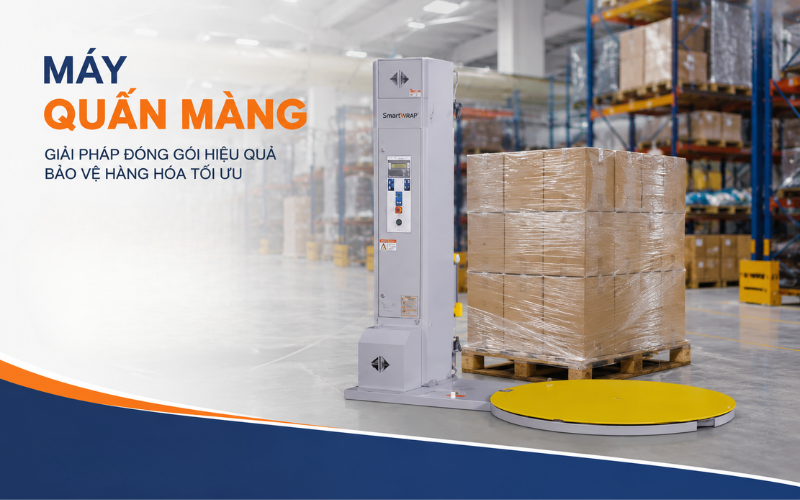 Máy quấn màng