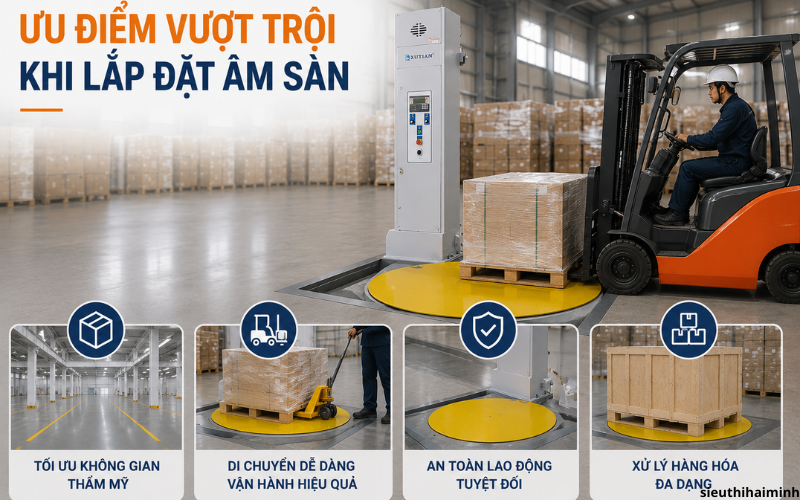 Ưu điểm vượt trội khi lắp đặt âm sàn