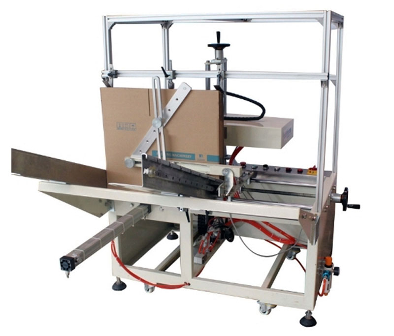 Dây chuyền cấp và dán thùng tự động Yamafuji SCE5040 và AS323