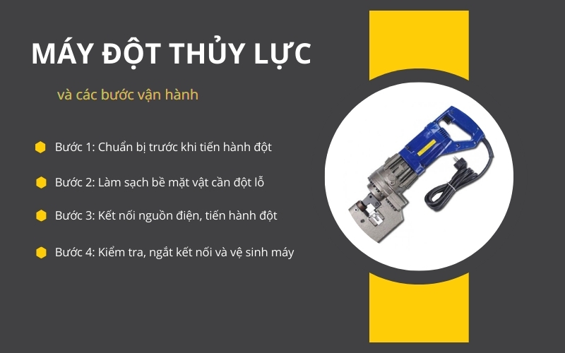Hướng dẫn sử dụng máy đột lỗ