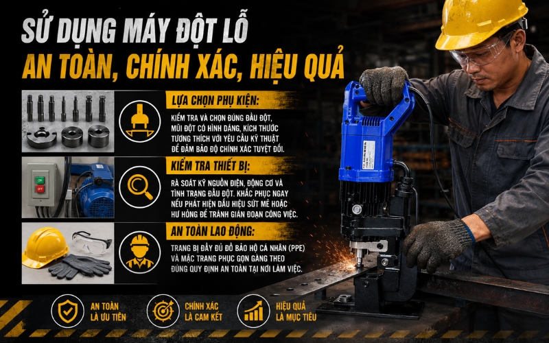 Chuẩn bị trước khi tiến hành đột