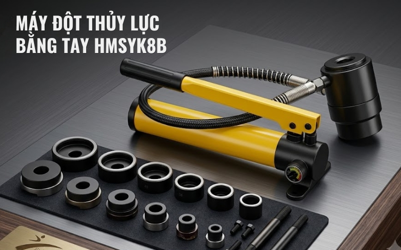 Đánh giá hiệu suất làm việc thực tế của máy đột SYK-8B