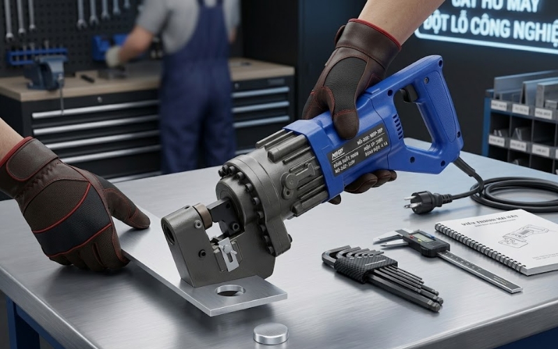 Đánh giá trải nghiệm thực tế máy đột lỗ MHP-20