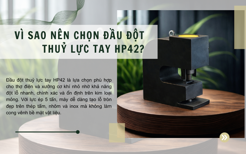 Đầu Đột Thuỷ Lực HP25-16