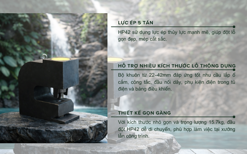 Đầu Đột Thuỷ Lực HP25-16