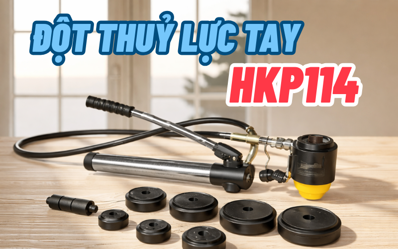 Đột Thuỷ Lực Tay HKP114