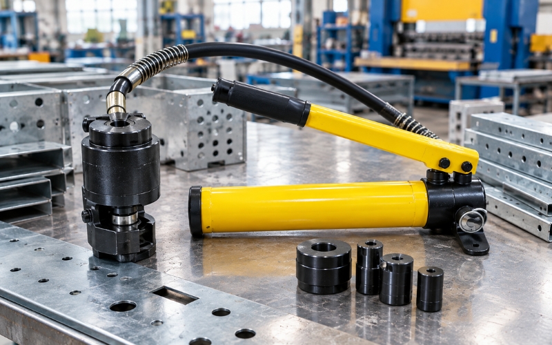 Giới thiệu máy đột lỗ thủy lực cầm tay SYK-15
