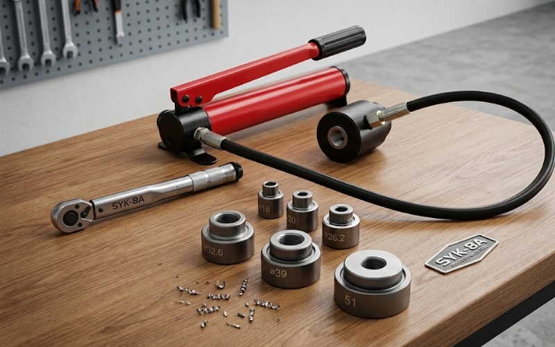 Khuôn của máy đột thủy lực SYK8A-6 khuôn