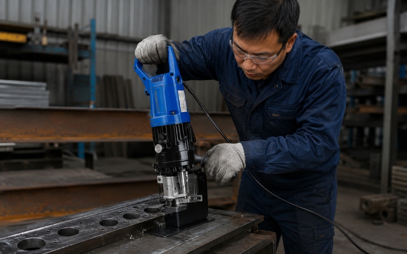 Máy đột lỗ cầm tay