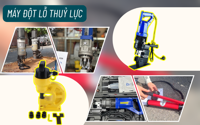 Máy đột lỗ thủy lực có tốt không? So sánh với máy đột cơ truyền thống