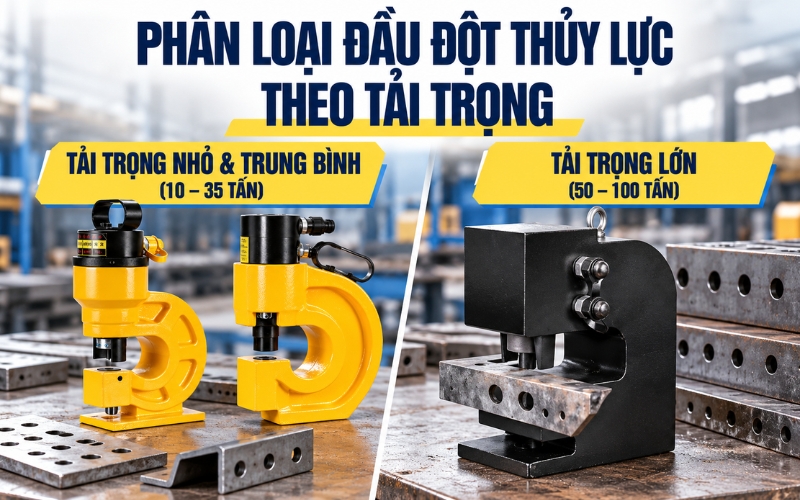 Phân loại theo tải trọng và công suất