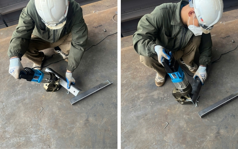 So sánh máy đột lỗ mhp-20 và máy đột syk-8b chi tiết