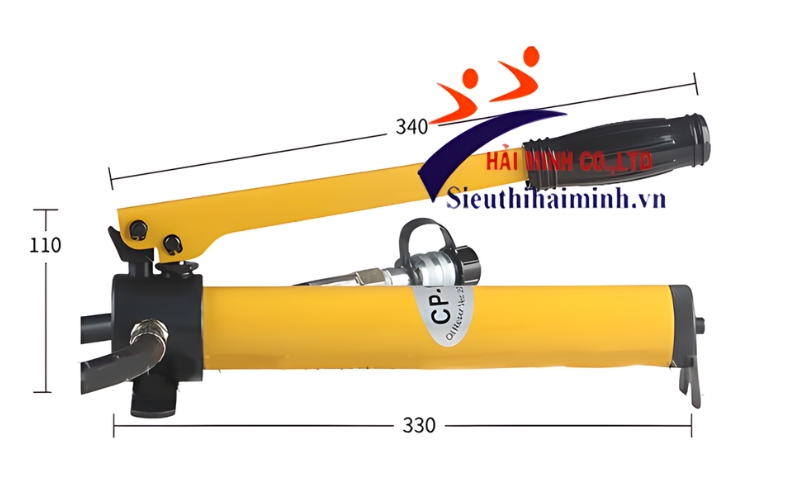 Thông số của Bơm tay thủy lực HMCP180