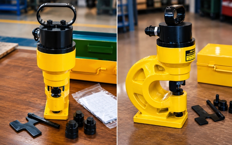 Thông số kỹ thuật của máy đột lỗ thủy lực HHM-60