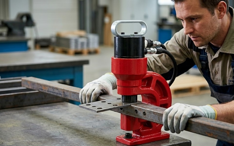Tính năng nổi bật của máy đột lỗ sắt CH60L