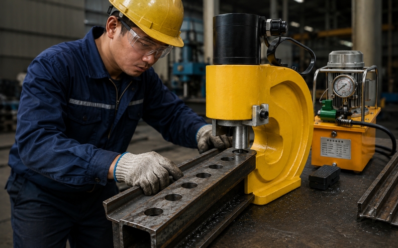 Tình trạng và công nghệ máy đột thủy lực