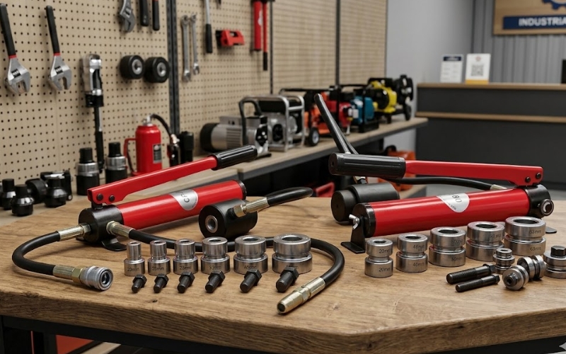 Ưu điểm của bộ khoét tôn thuỷ lực SYK8A-6 khuôn