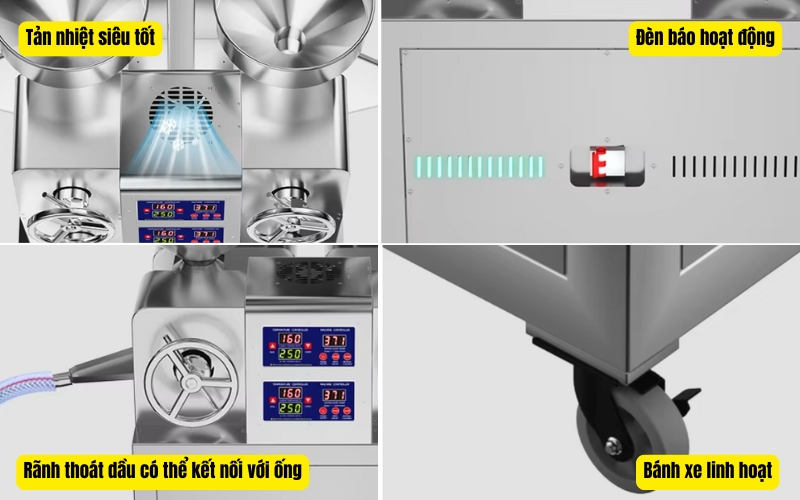 Đặc điểm nổi bật của máy ép dầu lạc Yamafuji P60