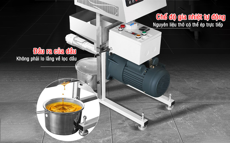 Máy ép dầu công nghiệp Yamafuji SY-3000B
