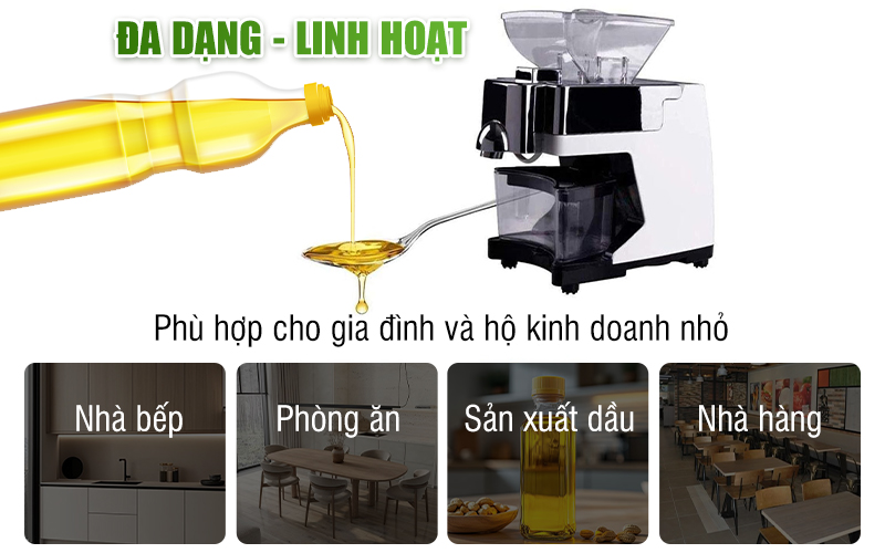Máy ép dầu gia đình cao cấp Yamafuji SY-688