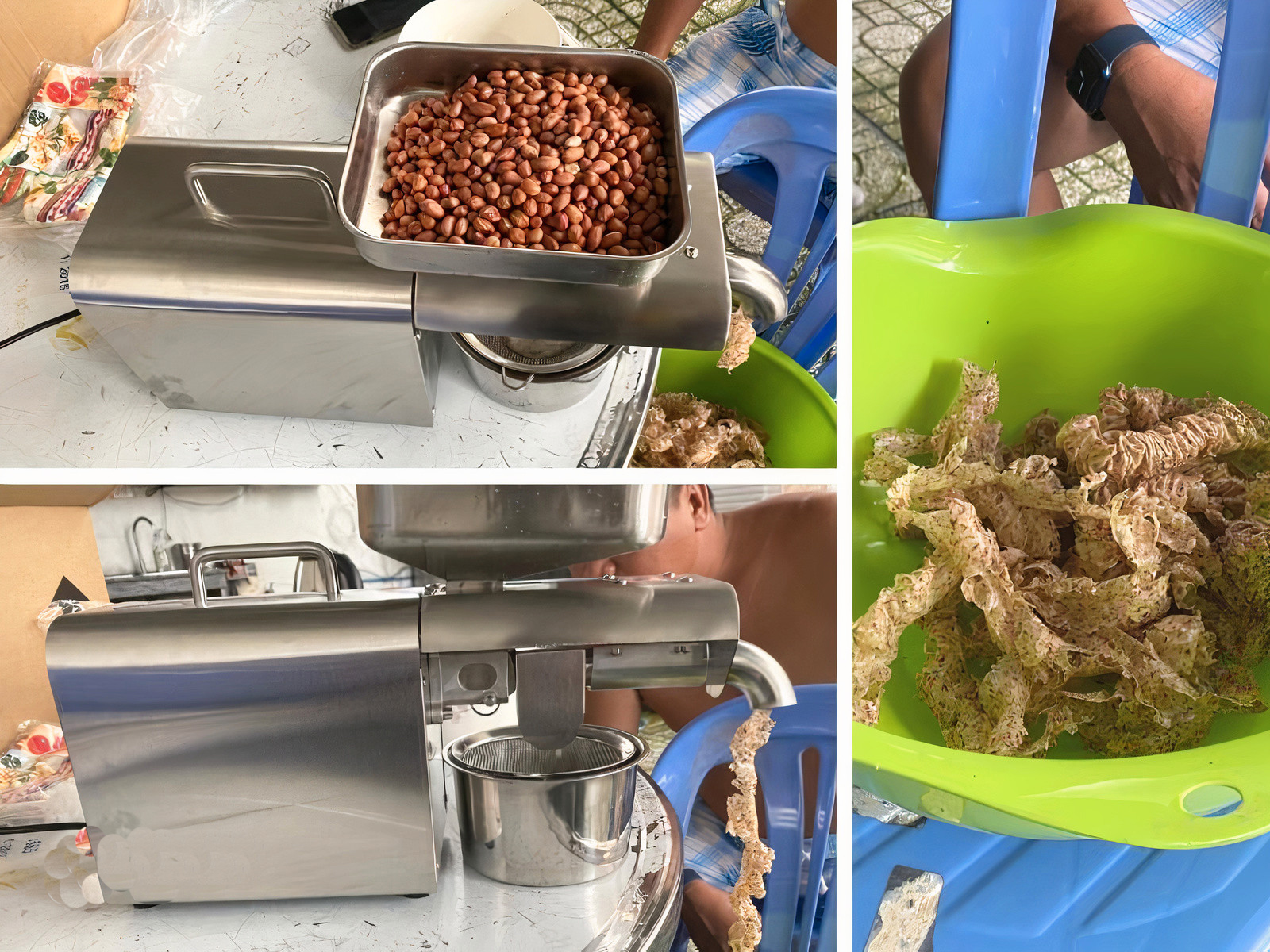 Máy ép dầu lạc Yamafuji SY-150