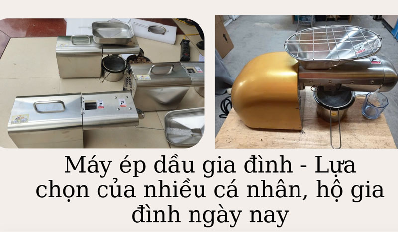 Update giá máy ép dầu mini 2026