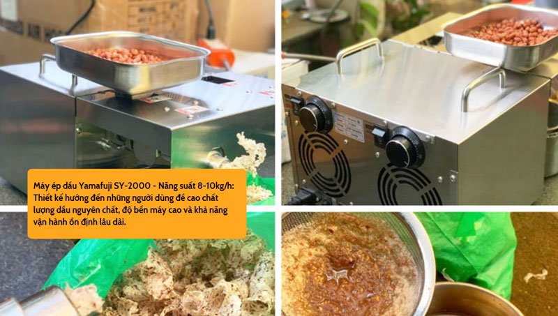Máy ép dầu 10 đến 20 triệu nào nên mua?