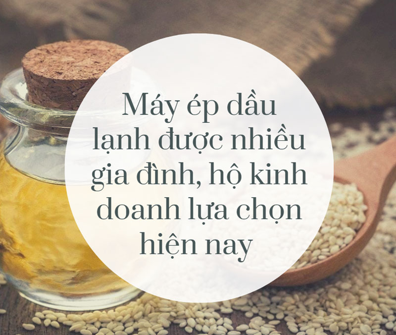 Máy ép dầu ăn nguyên chất