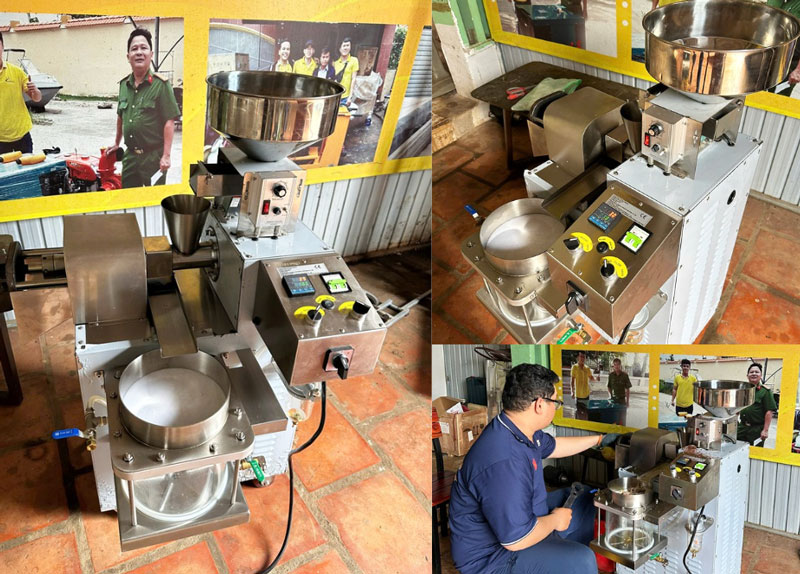 Máy ép dầu công nghiệp Yamafuji SY-S01 Plus