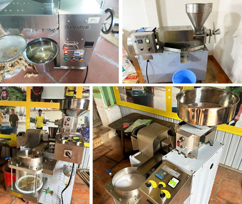 Tìm hiểu về máy ép dầu lạc công nghiệp 