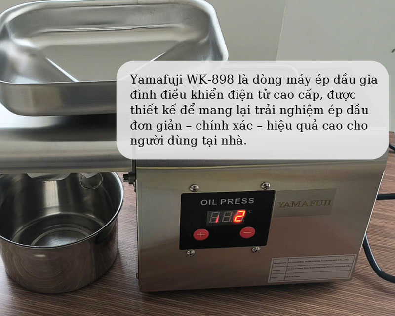 Máy ép dầu dưới 10 triệu cho gia đình
