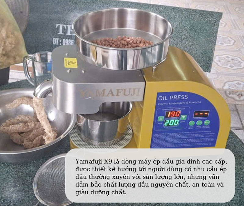 Máy ép dầu dưới 10 triệu cho gia đình