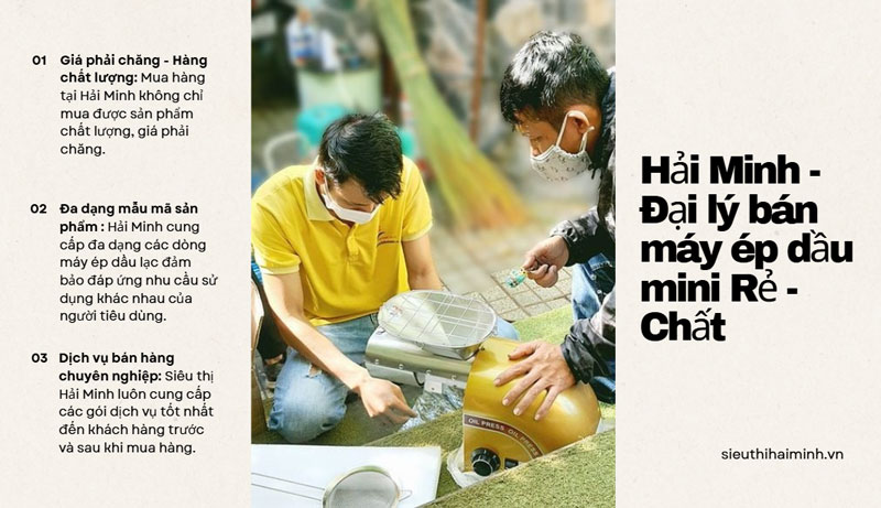 Mua máy ép dầu thực vật mini ở đâu RẺ mà CHẤT nhất?