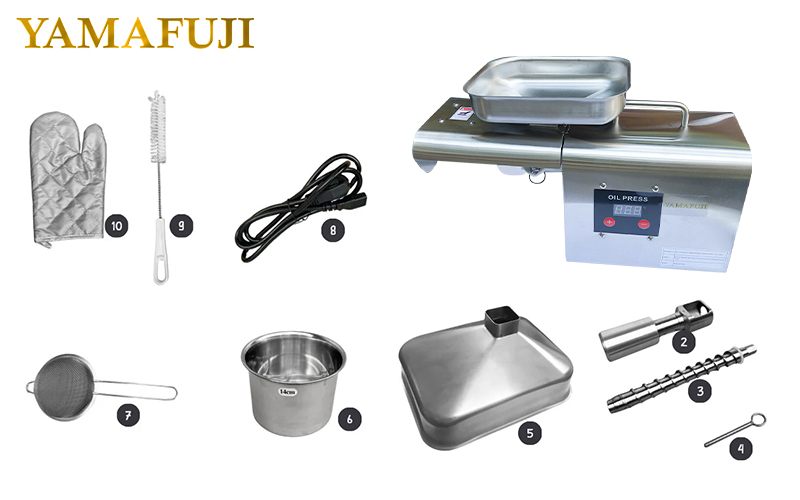 phụ kiện Máy ép dầu gia đình Yamafuji WK-898