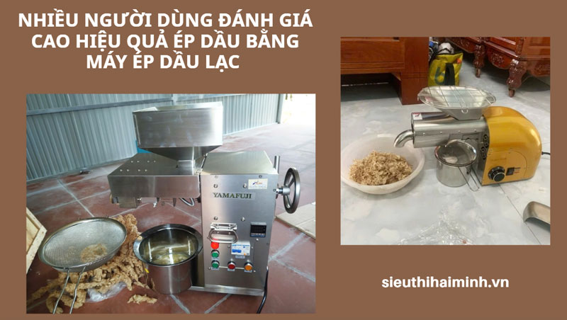 Review máy ép dầu gia đình (phần 1)