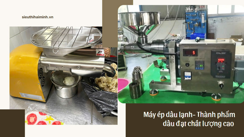 Review máy ép dầu bán chạy - Hình ảnh thực tế cực chi tiết