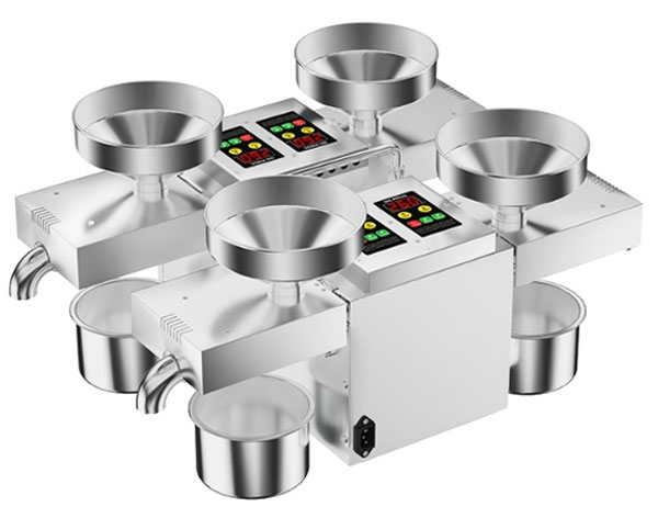 Máy ép dầu 4 đầu Yamafuji B04S (12-25kg/h)