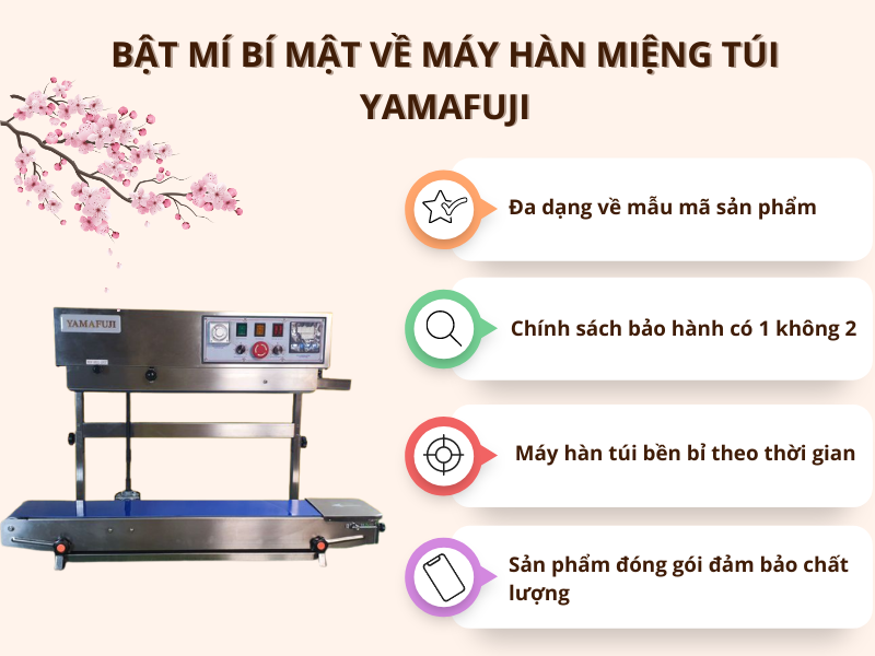 Bật mí bí mật về máy hàn miệng túi yamafuji