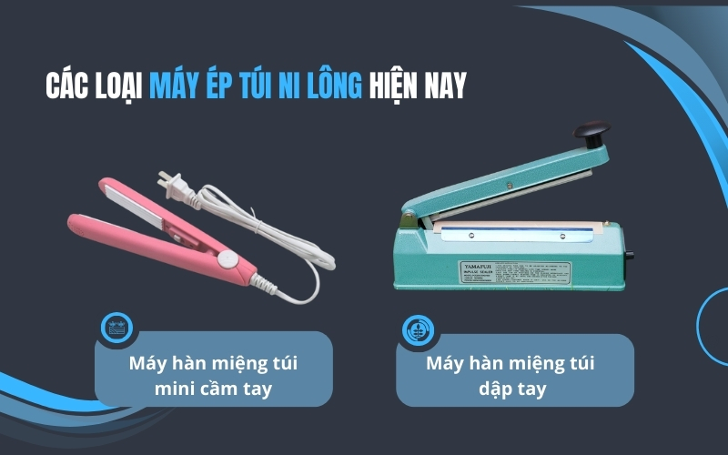 Các loại máy ép túi ni lông hiện nay