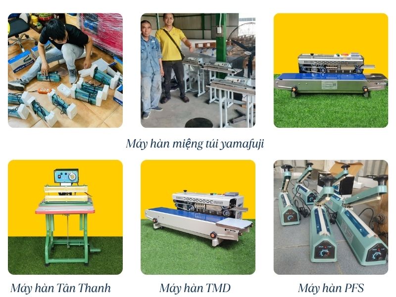 Các thương hiệu máy hàn miệng túi bán chạy