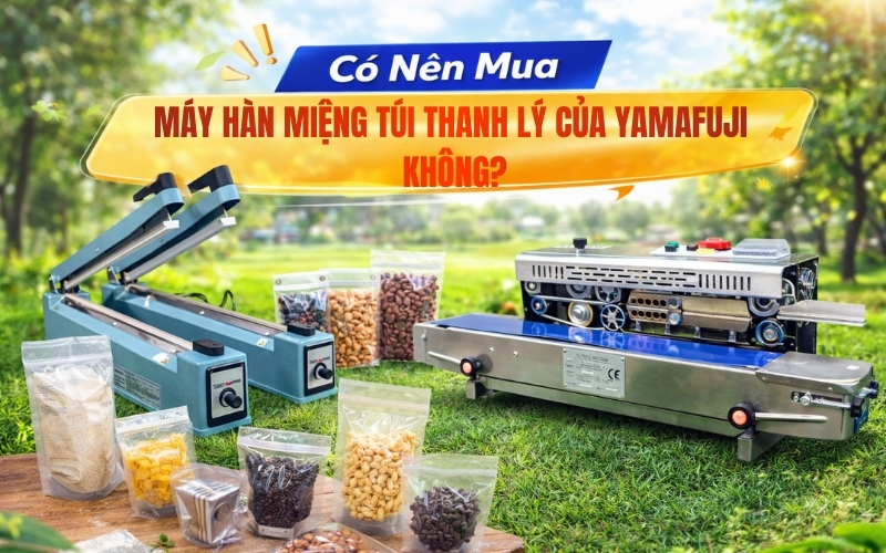 Có Nên Mua Máy Hàn Miệng Túi Thanh Lý Của Yamafuji Không?