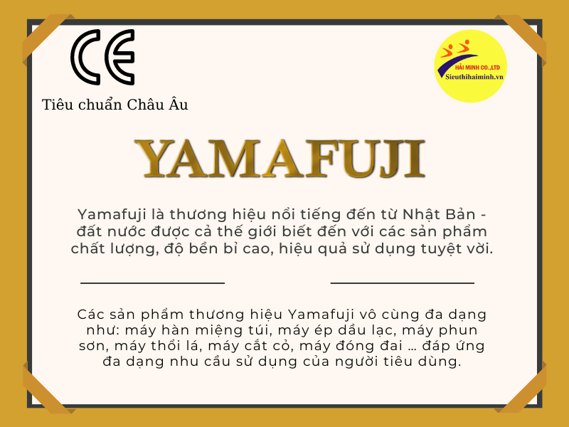 Giới thiệu thương hiệu Yamafuji
