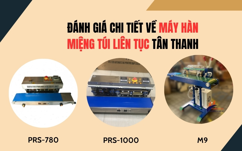 Đánh giá chi tiết máy ép túi dập tay Tân Thanh