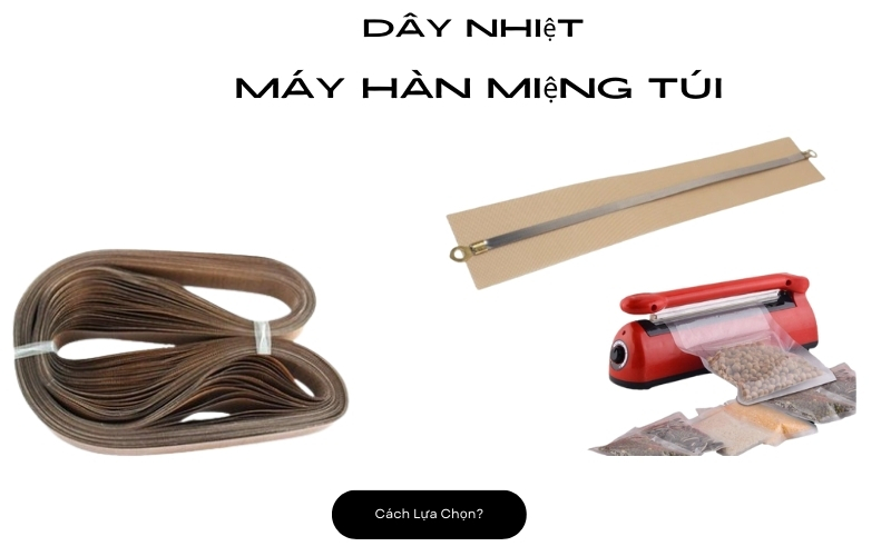 Dây nhiệt máy hàn miệng túi