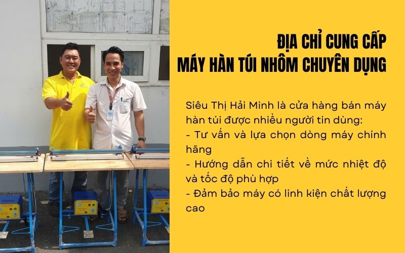 Địa chỉ cung cấp máy hàn túi nhôm chuyên dụng