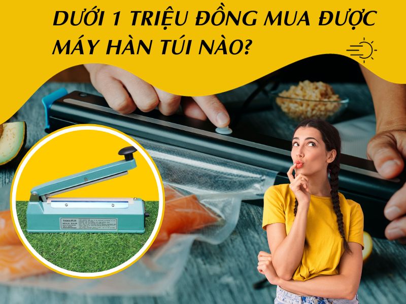 Dưới 1 triệu đồng mua được máy hàn túi nào?