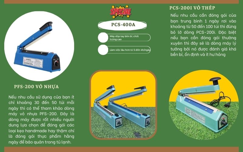 Gợi ý máy hàn miệng túi mini cầm tay năm 2025