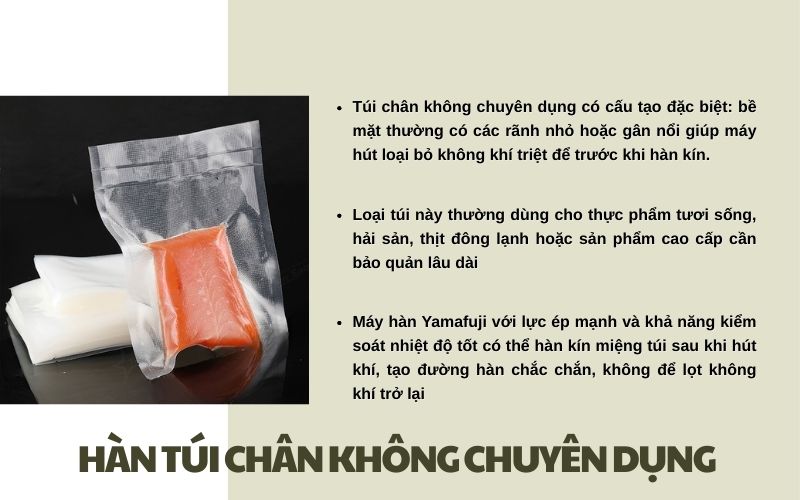 Hàn túi chân không chuyên dụng