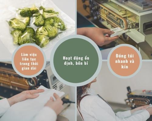 khả năng làm việc của máy hàn túi Yamafuji